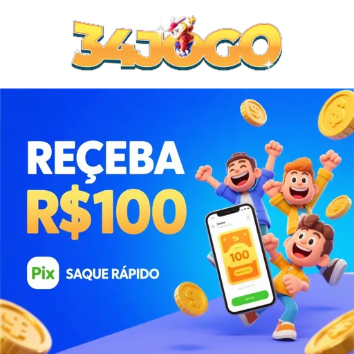 Banner principal com destaques do 34JOGO